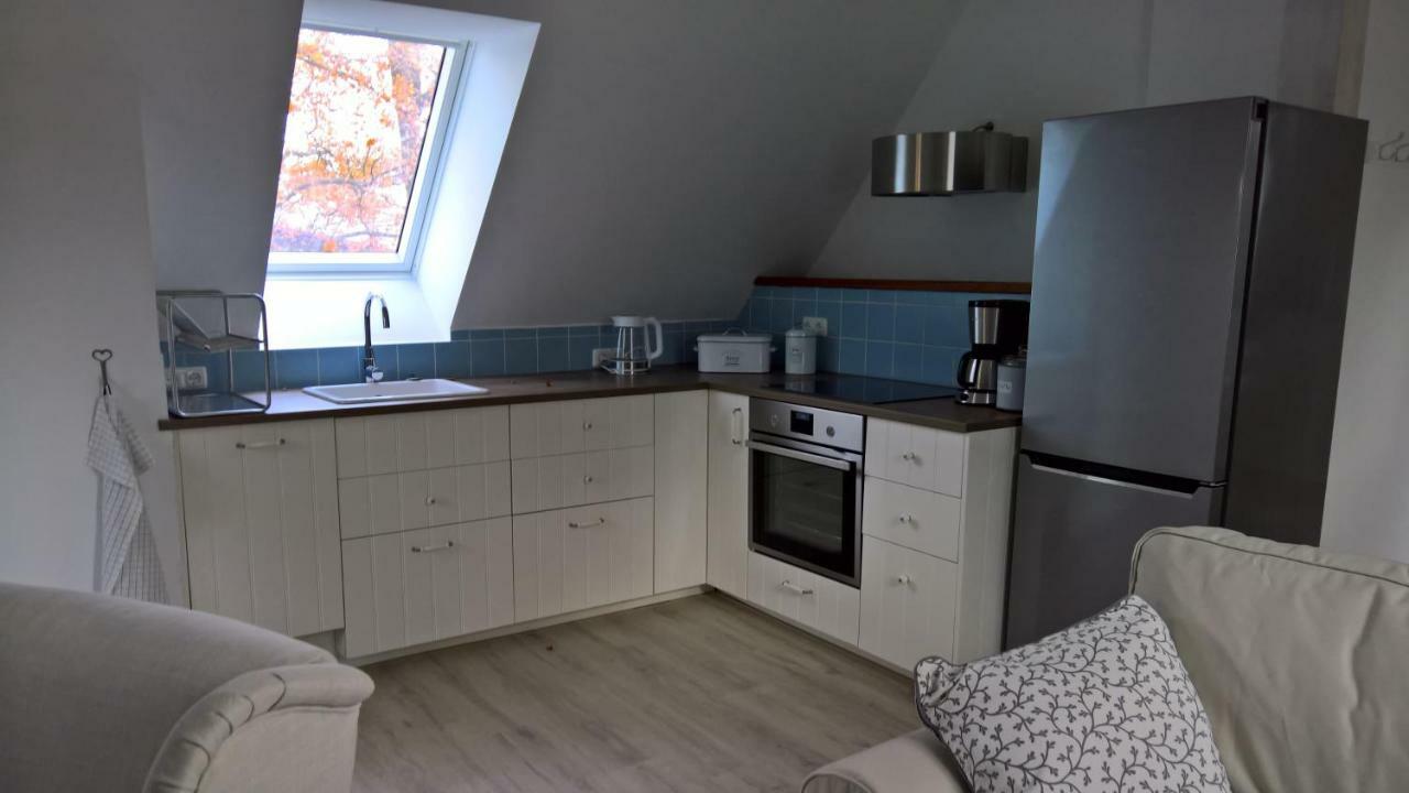 Fachwerkkate Apartment Vogelsen Bagian luar foto
