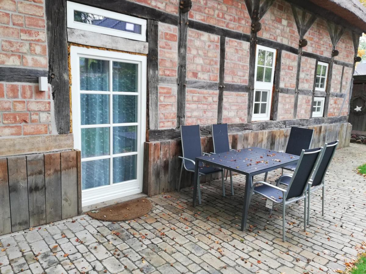 Fachwerkkate Apartment Vogelsen Bagian luar foto