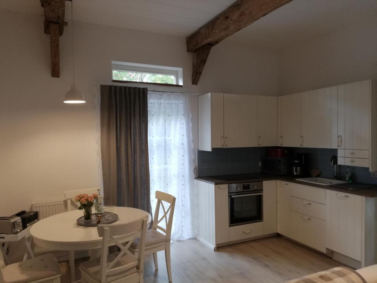 Fachwerkkate Apartment Vogelsen Bagian luar foto